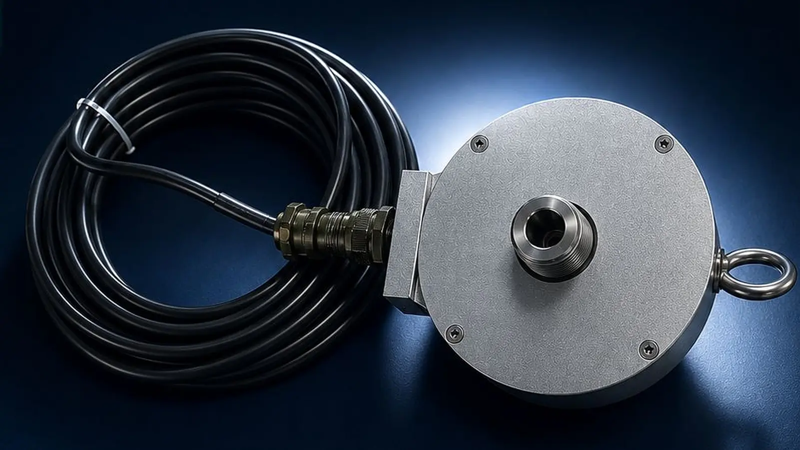 Zima drawworks depth sensor with heavy-duty rotary encoder